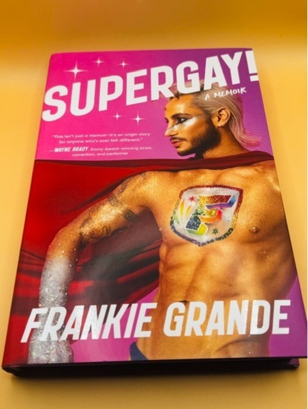 Supergay! A Memoir Not all Heroes Wear Capes. Some Wear Glitter Hardcover New